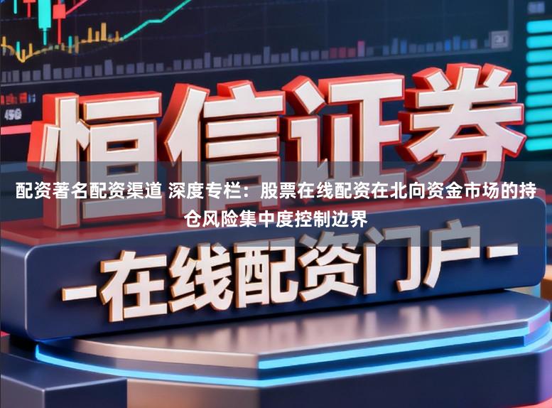 配资著名配资渠道 深度专栏:股票在线配资在北向资金市场的持仓风险集中度控制边界